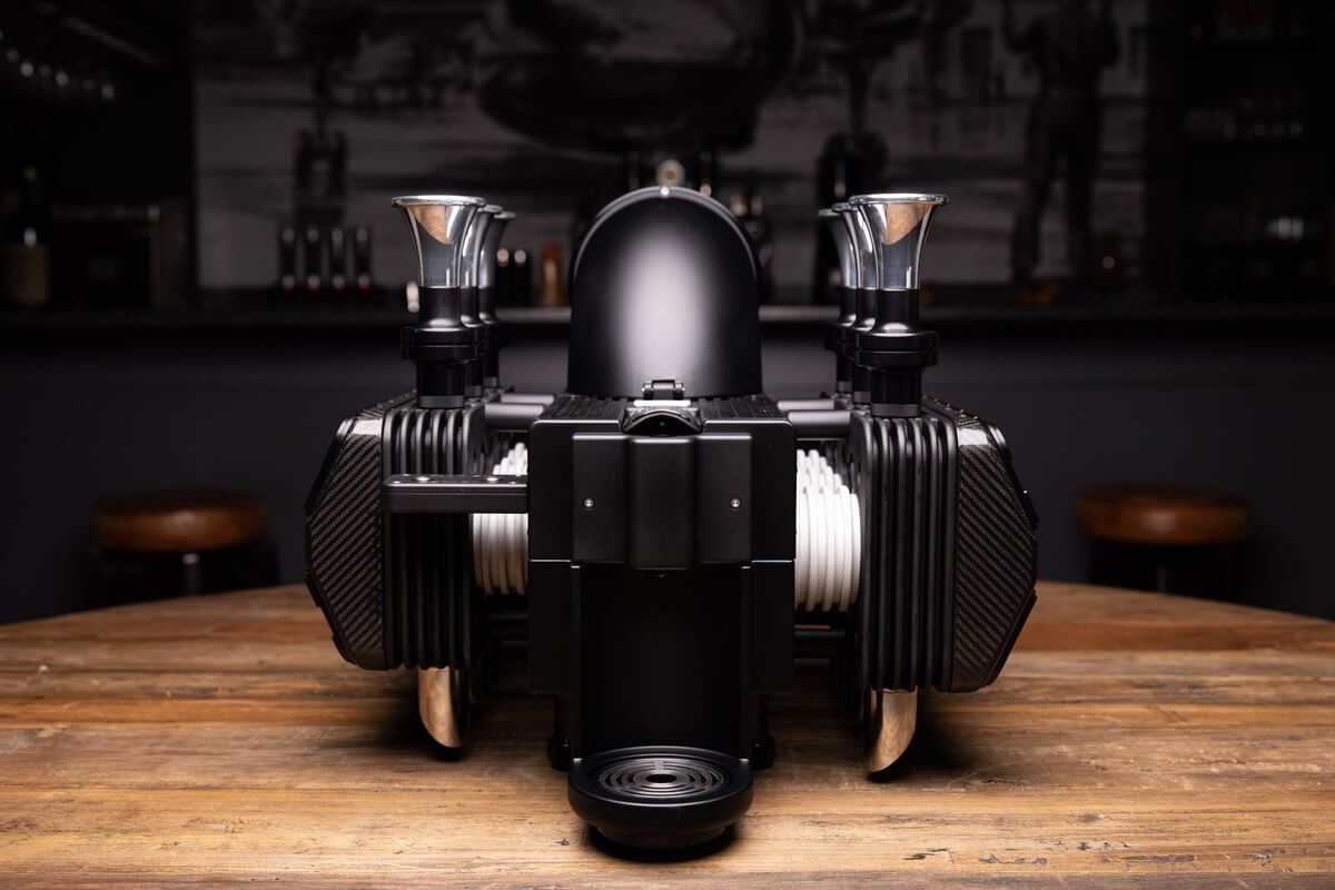 Porsche + café = Espresso Veloce RS Black