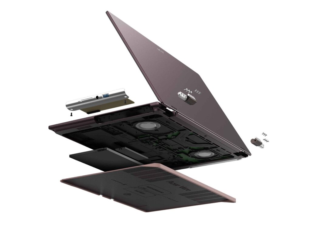 Acer Vero 16: Diseñada para facilitar su reparación y reducir el impacto ambiental