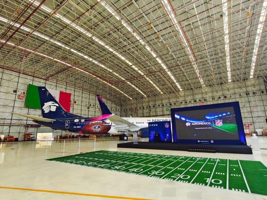 Aeroméxico y la NFL anuncian alianza con accesos y experiencias exclusivas