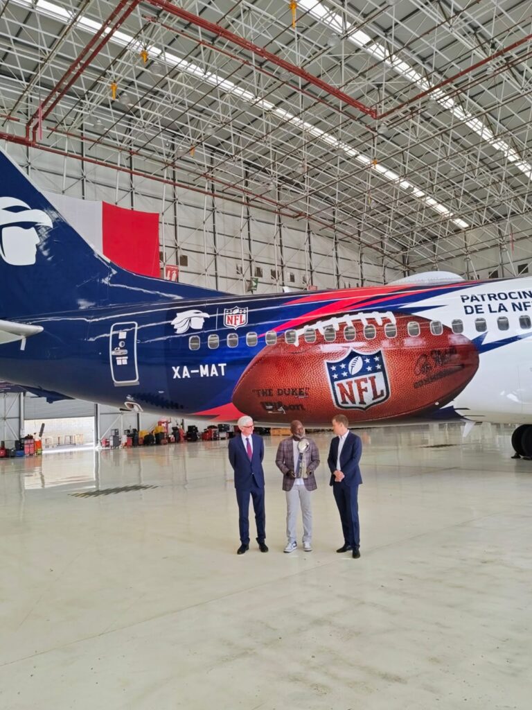 Aeroméxico y la NFL anuncian alianza con accesos y experiencias exclusivas