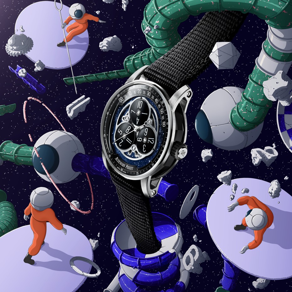 Audemars Piguet Code 11.59 Starwheel y el arte de leer la hora sin agujas