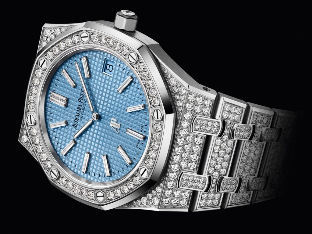 Audemars Piguet Royal Oak “Jumbo” Extra-Thin: Un reloj con 1,102 diamantes