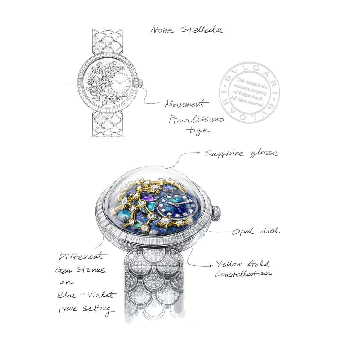 Bvlgari Notte Stellata Diva: Una constelación en la muñeca