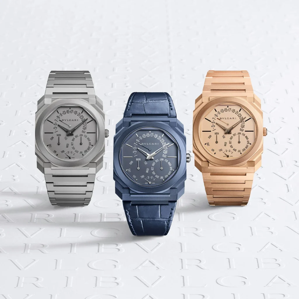 Bvlgari Octo Finissimo redefine la elegancia contemporánea con tres nuevas piezas