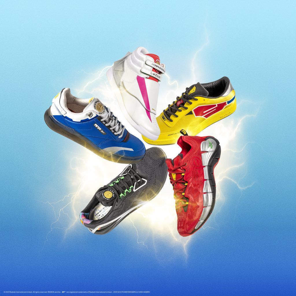 Power Rangers presenta colección de sneakers