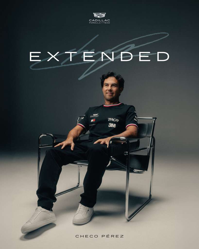 Cadillac Formula 1 Team seguirá con Checo Pérez al menos hasta 2029