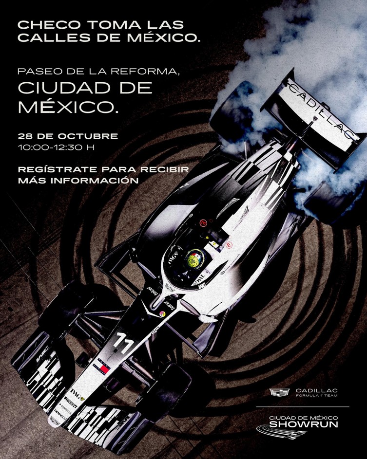 Checo Pérez regresa a México y celebrará con un Show Run en Reforma