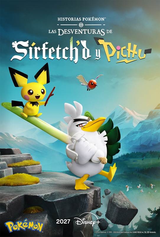 DISNEY+ transmitirá las series de The Pokémon Company International