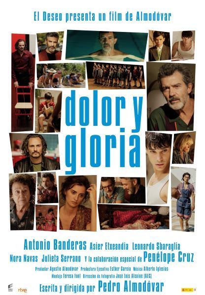 dolor y gloria poster
