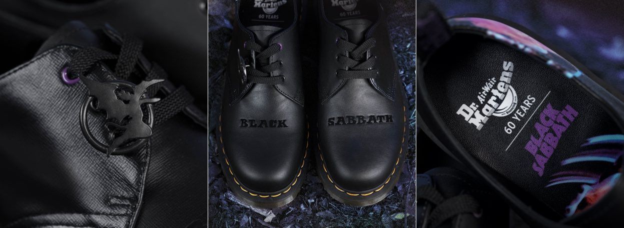 Dr. Martens x Black Sabbath: Una celebración a la paranoia