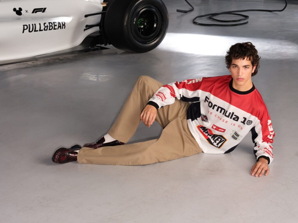 Disney x Formula 1 de Pull&Bear: Prendas inspiradas en las carreras vintage