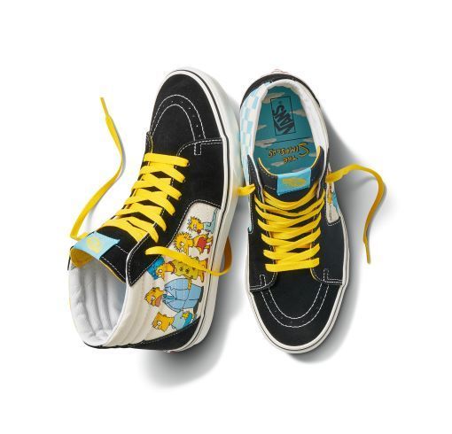 Vans x Simpson está disponible a partir del 7 de agosto.
