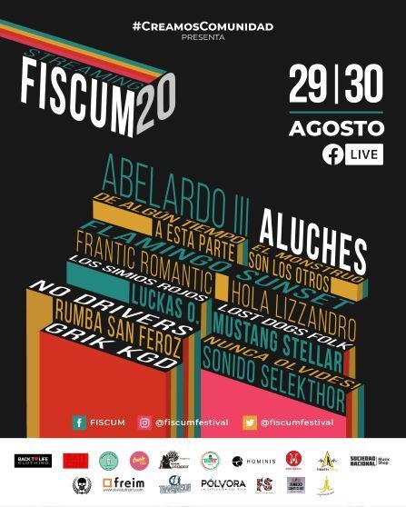 El cartel de FISCUM estará conformado por 16 bandas