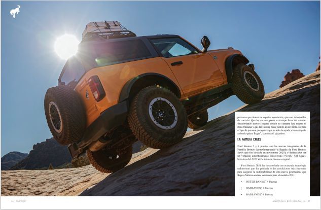 Ford Bronco: Siempre salvaje, siempre en movimiento