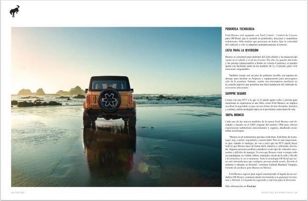 Ford Bronco: Siempre salvaje, siempre en movimiento