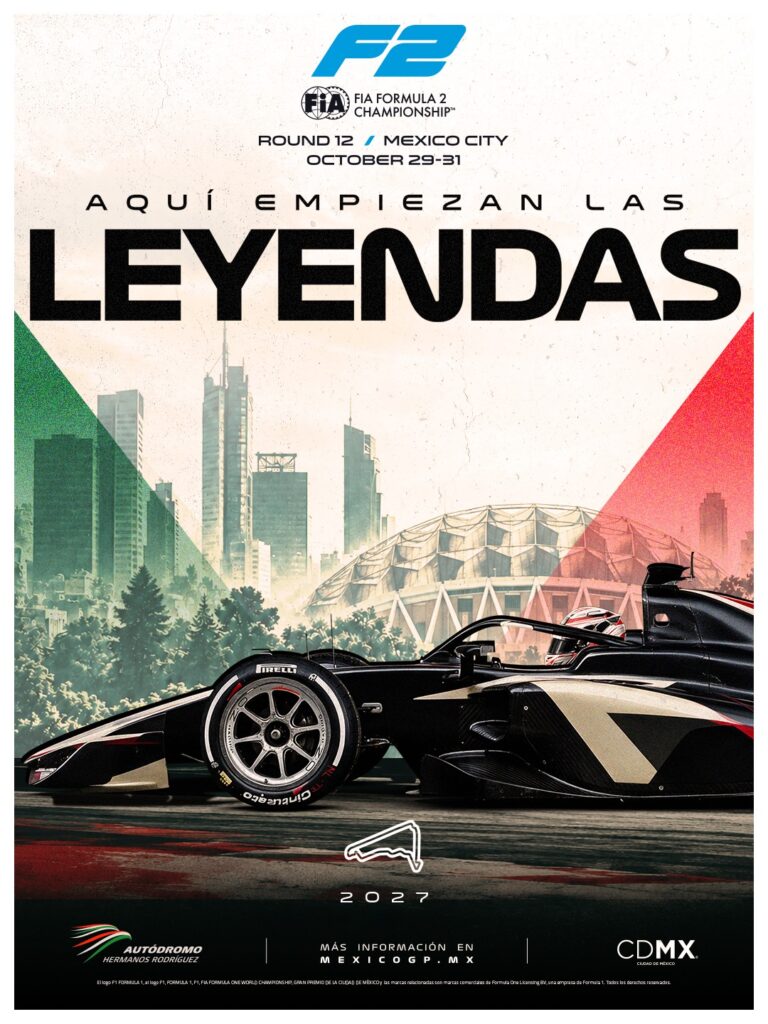 Formula 2 tendrá por primera vez una carrera en México 1