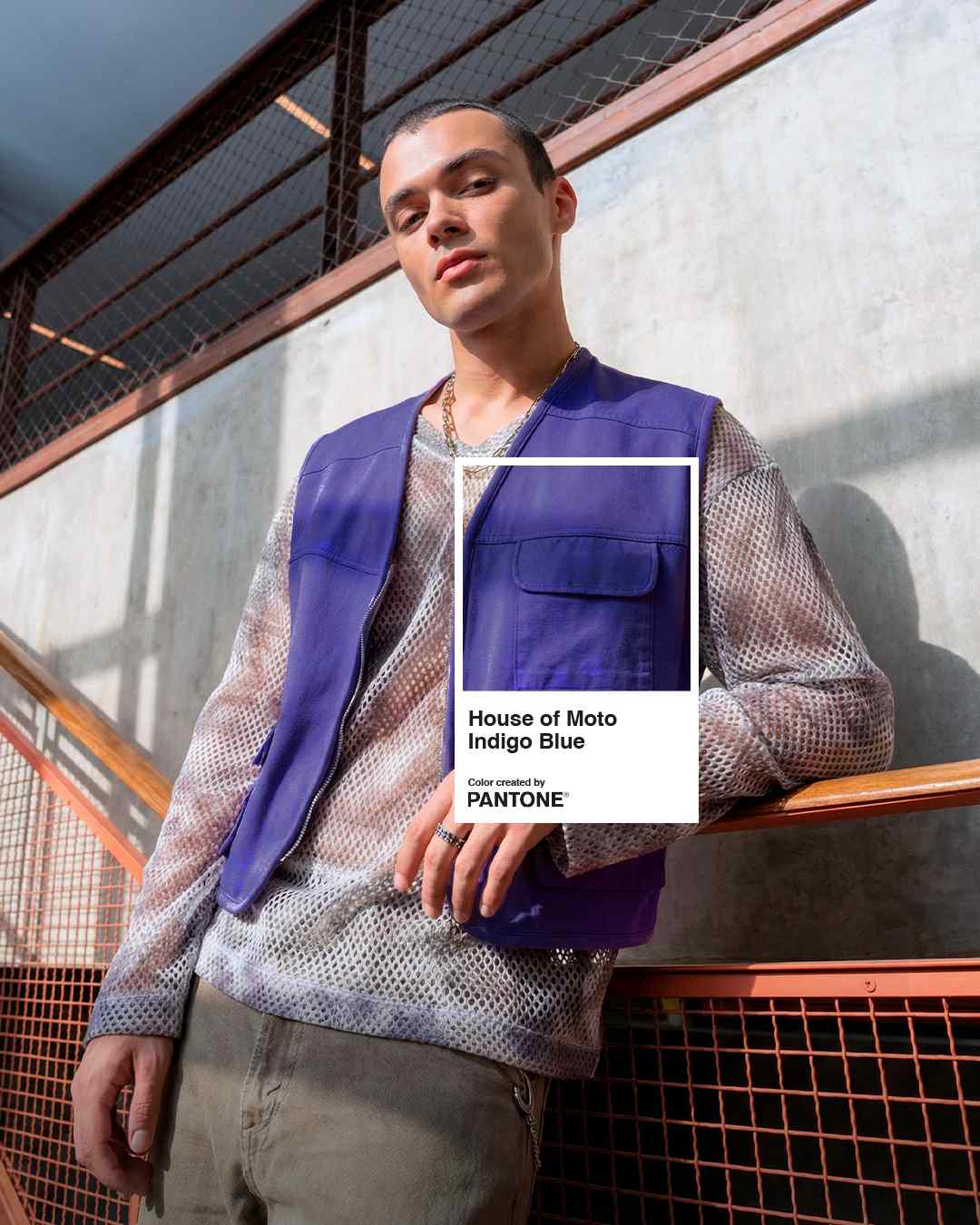 House of Moto Indigo: Nuevo color exclusivo desarrollado junto a Pantone