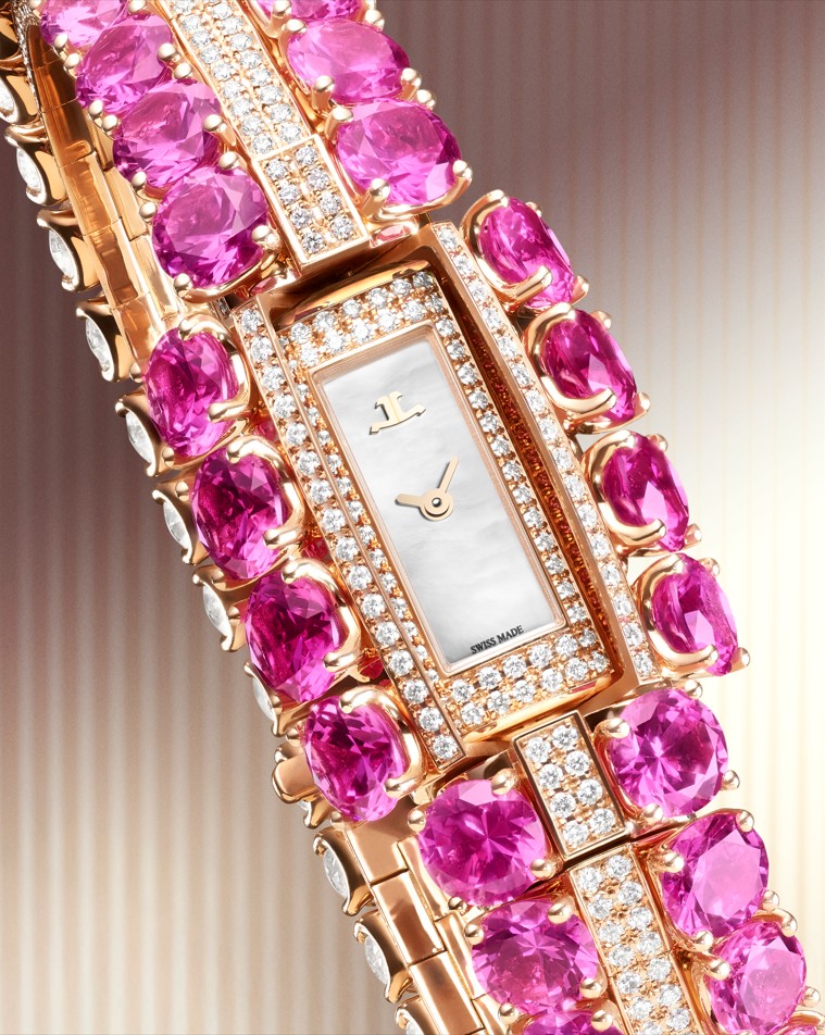 Jaeger-LeCoultre 101 Secrets: Tres secretos en oro y zafiro rosa