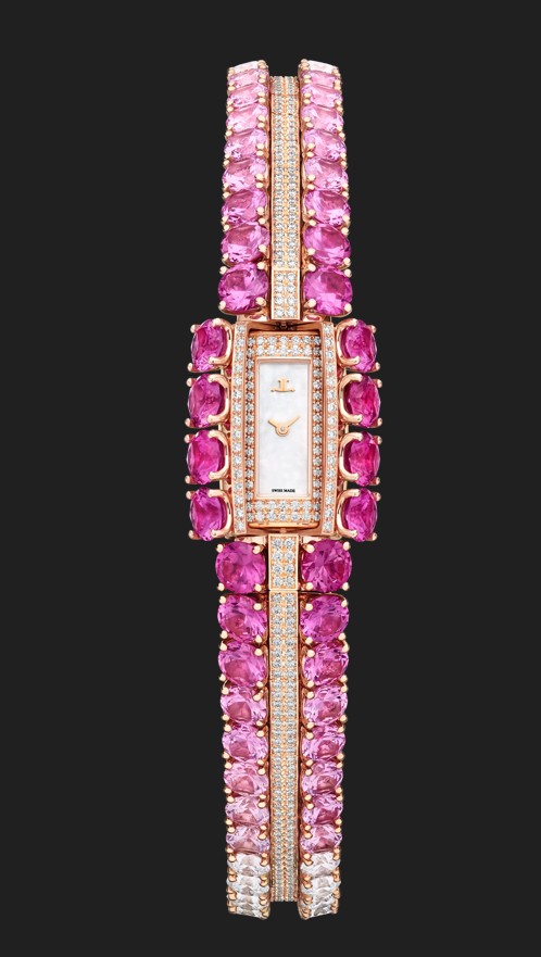 Jaeger-LeCoultre 101 Secrets: Tres secretos en oro y zafiro rosa