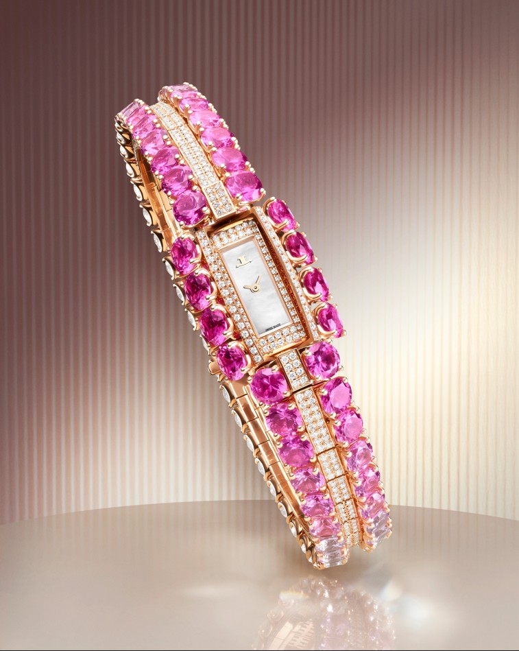 Jaeger-LeCoultre 101 Secrets: Tres secretos en oro y zafiro rosa