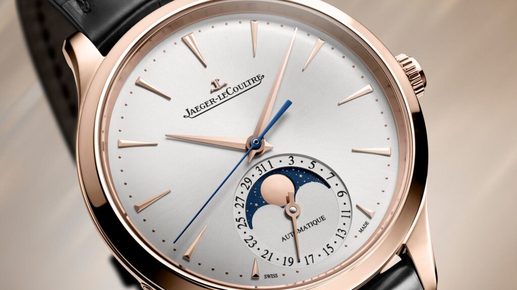 Jaeger-LeCoultre Master Ultra Thin Moon en oro rosa: Diseño sofisticado y proporciones refinadas