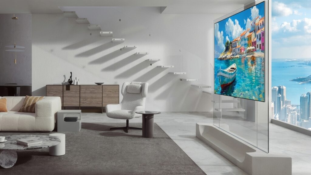 LG presenta TV OLED evo W6 Wallpaper con menos de un centímetro de grosor
