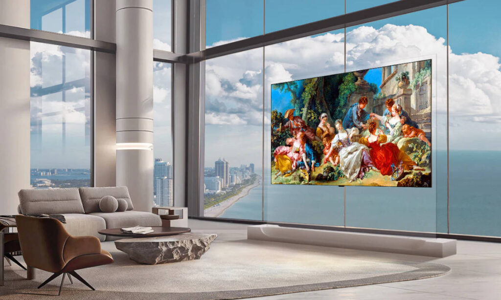 LG presenta TV OLED evo W6 Wallpaper con menos de un centímetro de grosor