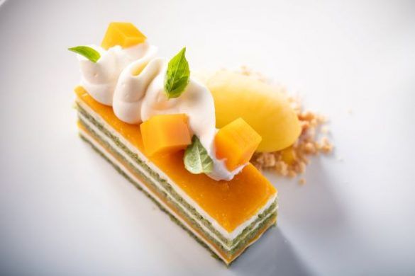 Mango y albahaca
