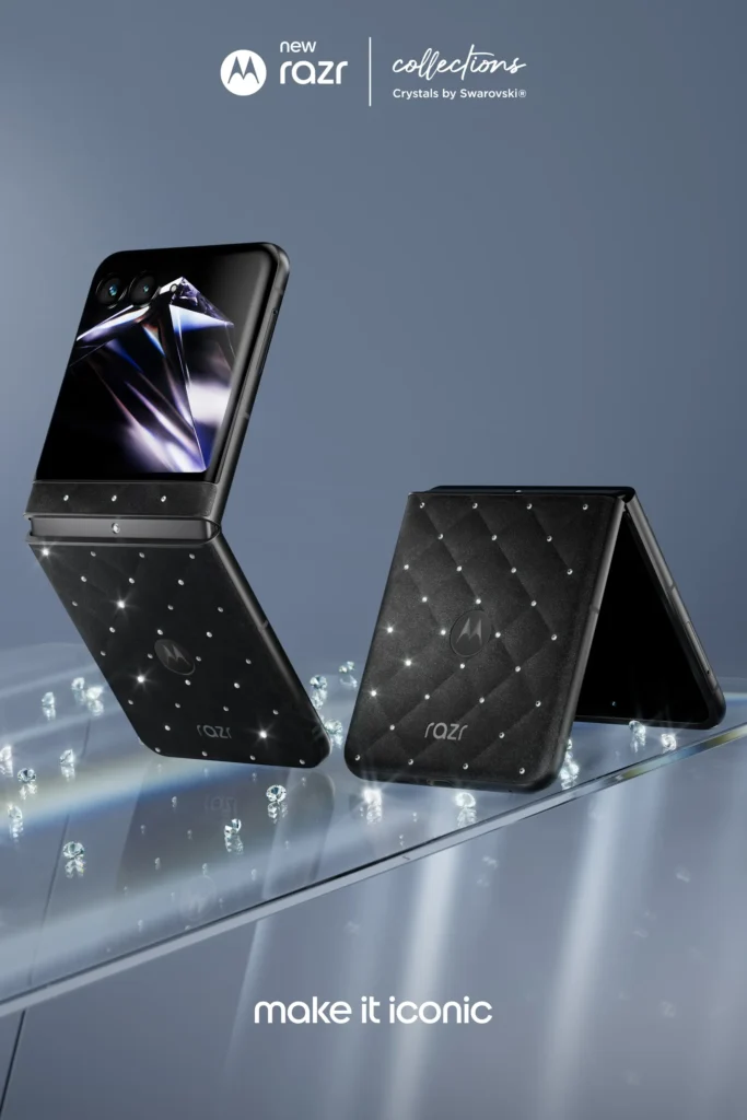 Motorola razr 70 Crystals by Swarovski: Redefiniendo el Lifestyle Tech