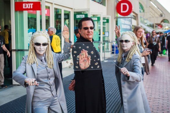 Neo y The Twins (The Matrix)