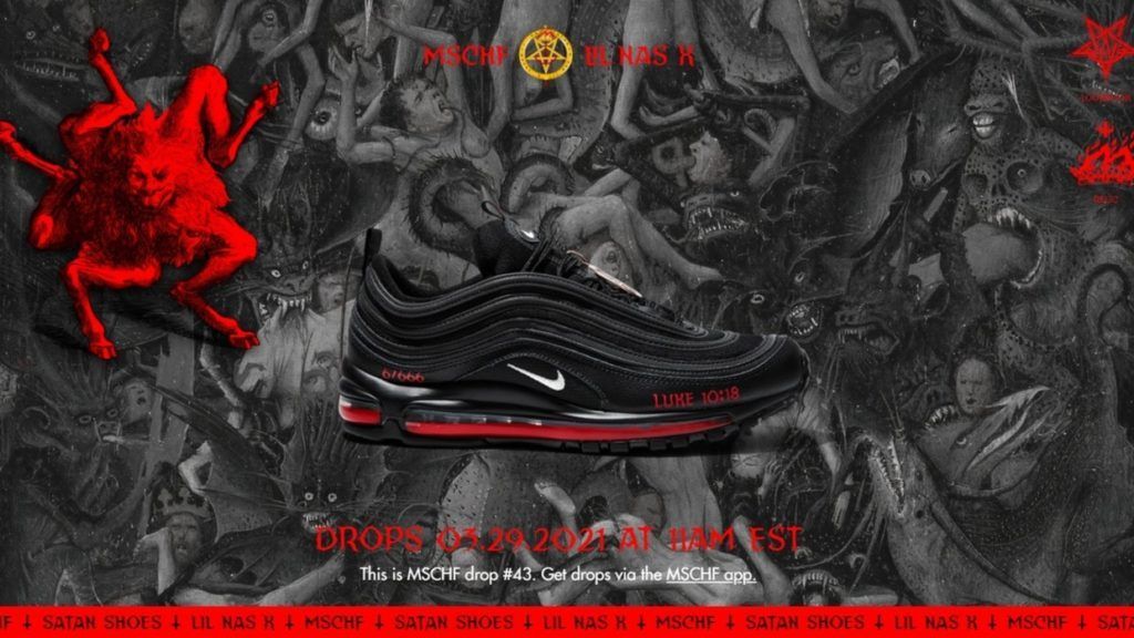 Nike Satan: Los sneakers que contienen sangre humana