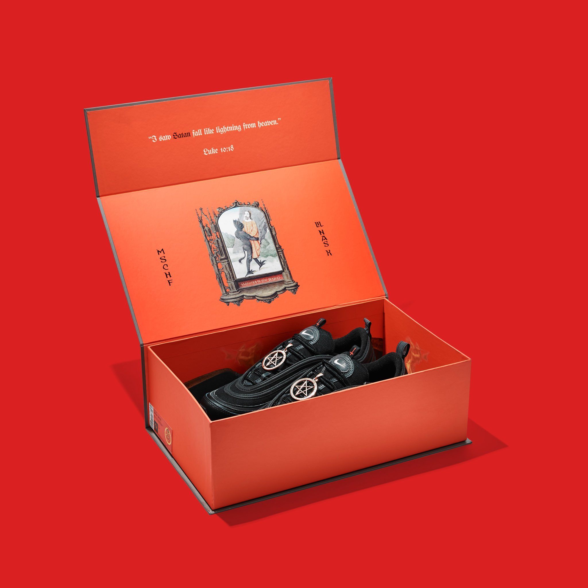 Nike Satan: Los sneakers que contienen sangre humana