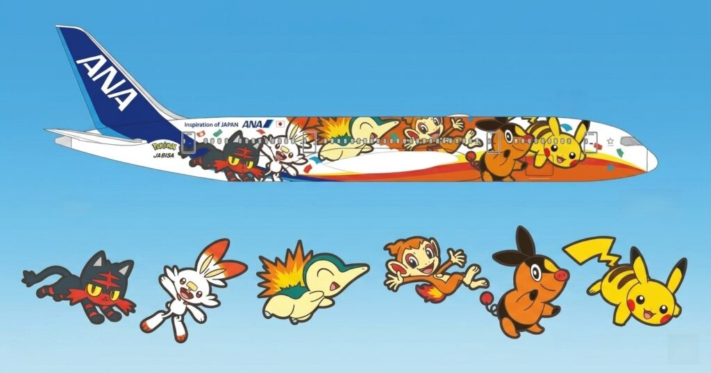 Pokémon celebra su 30° aniversario con All Nippon Airways 11
