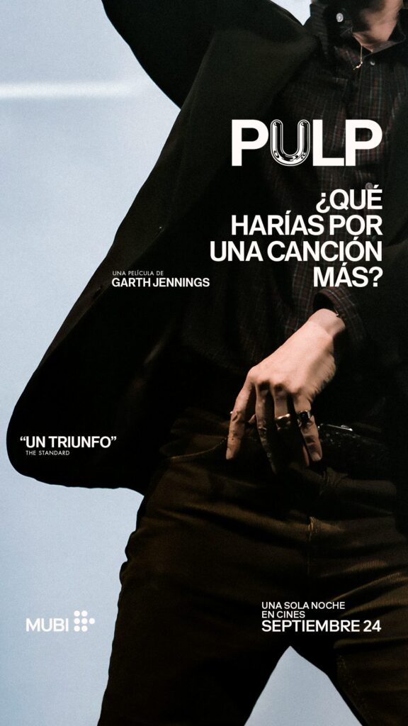 Pulp ¿Qué harías por una canción más estrenará en cines y en Mubi