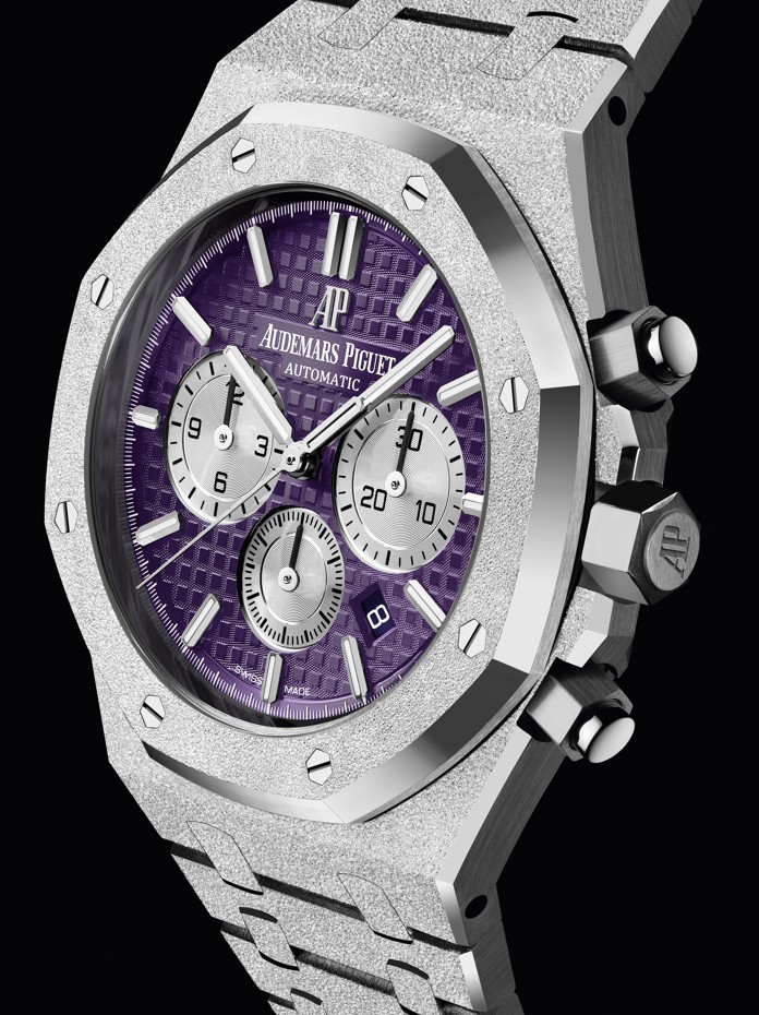 Roberto Carlos luce un Audemars Piguet Royal Oak Chronograph Frosted