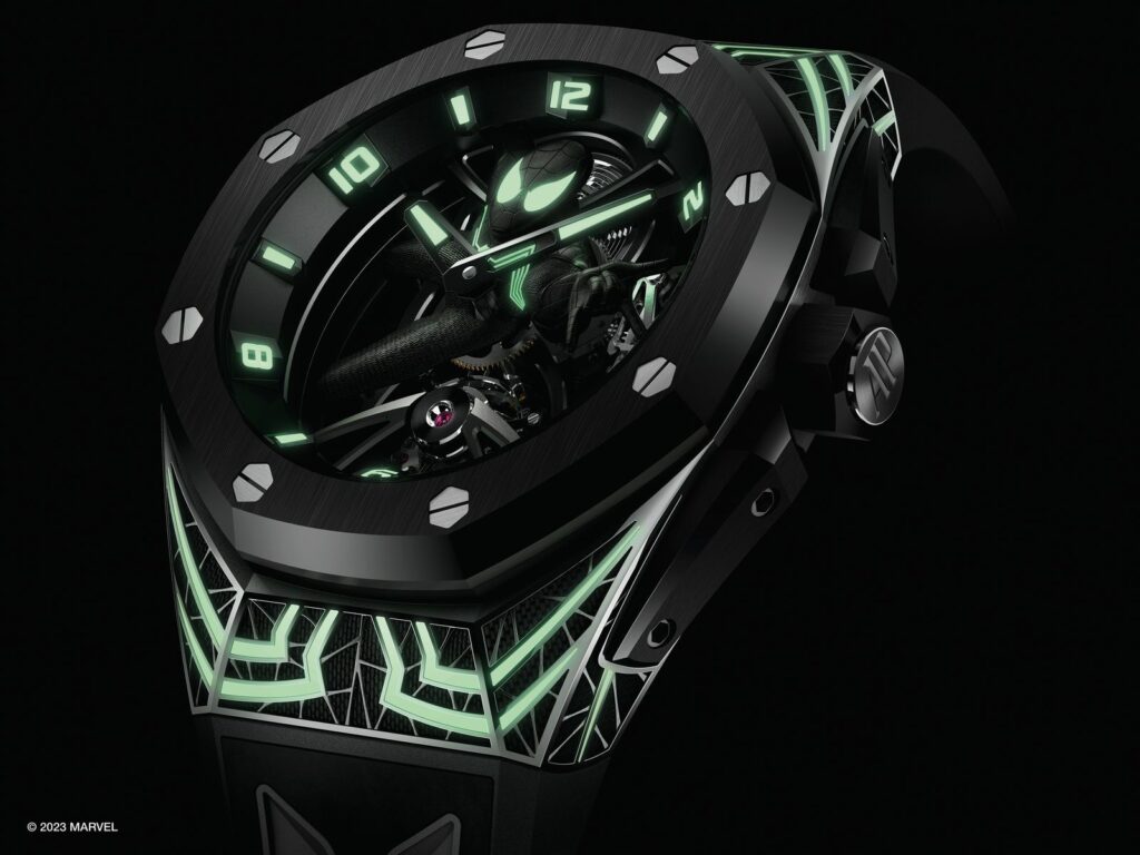 Royal Oak Concept Tourbillon «Spider-Man»: Una sorprendente pieza relojera