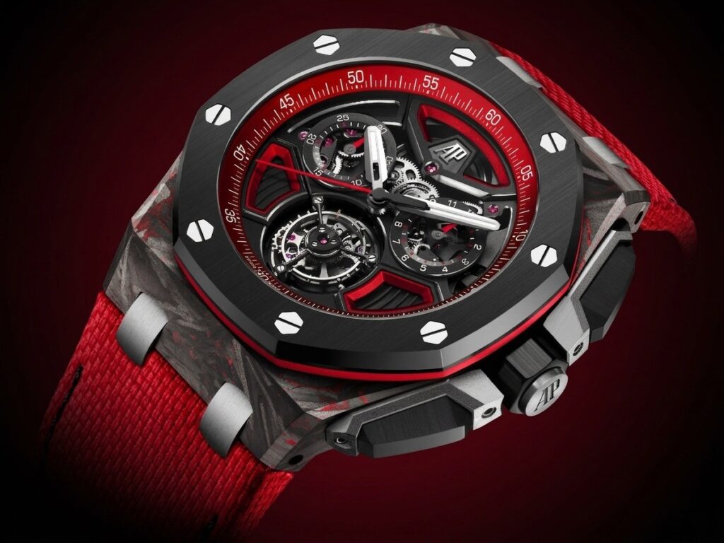 Royal Oak Offshore Tourbillon explora el carbono CFT