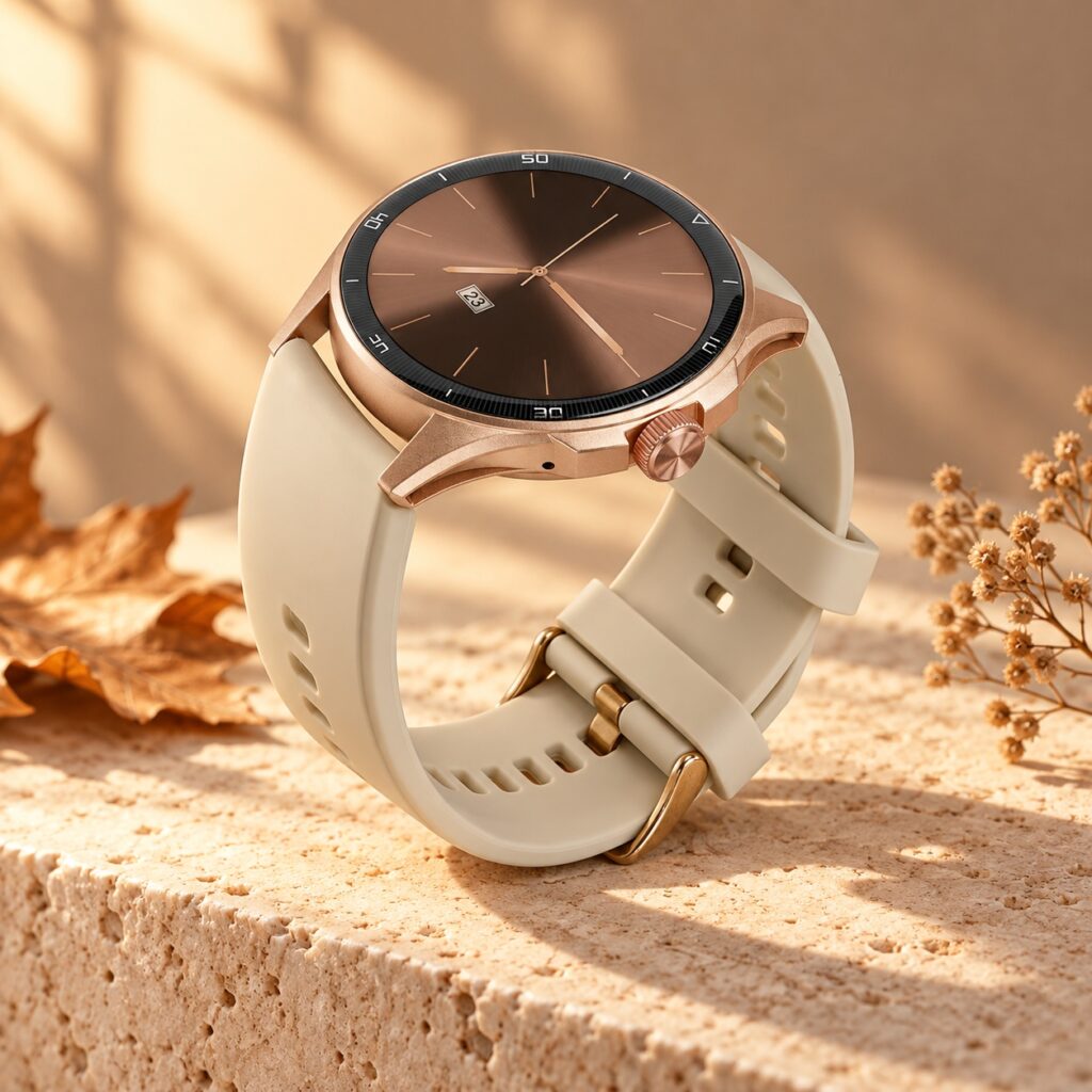 STF Kronos Oblivion Beige: Un smartwatch perfecto para el otoño