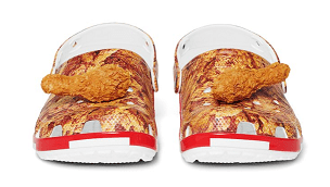 Kentucky Fried Chicken x Crocs. Este colosal crossover con aroma a pollo frito es real