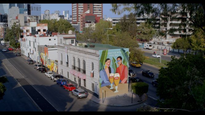 El sabor de Stella Artois se convierte en una obra maestra