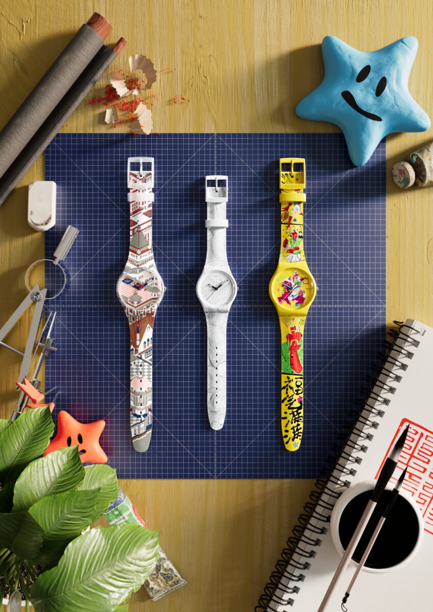 Swatch Art Peace Hotel: 6 artistas celebran 15 años de creatividad