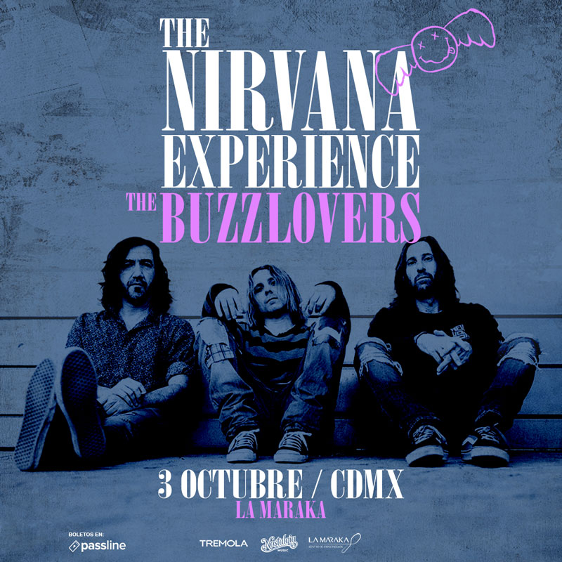 The Buzz Lovers: La mejor banda tributo a Nirvana llega a México