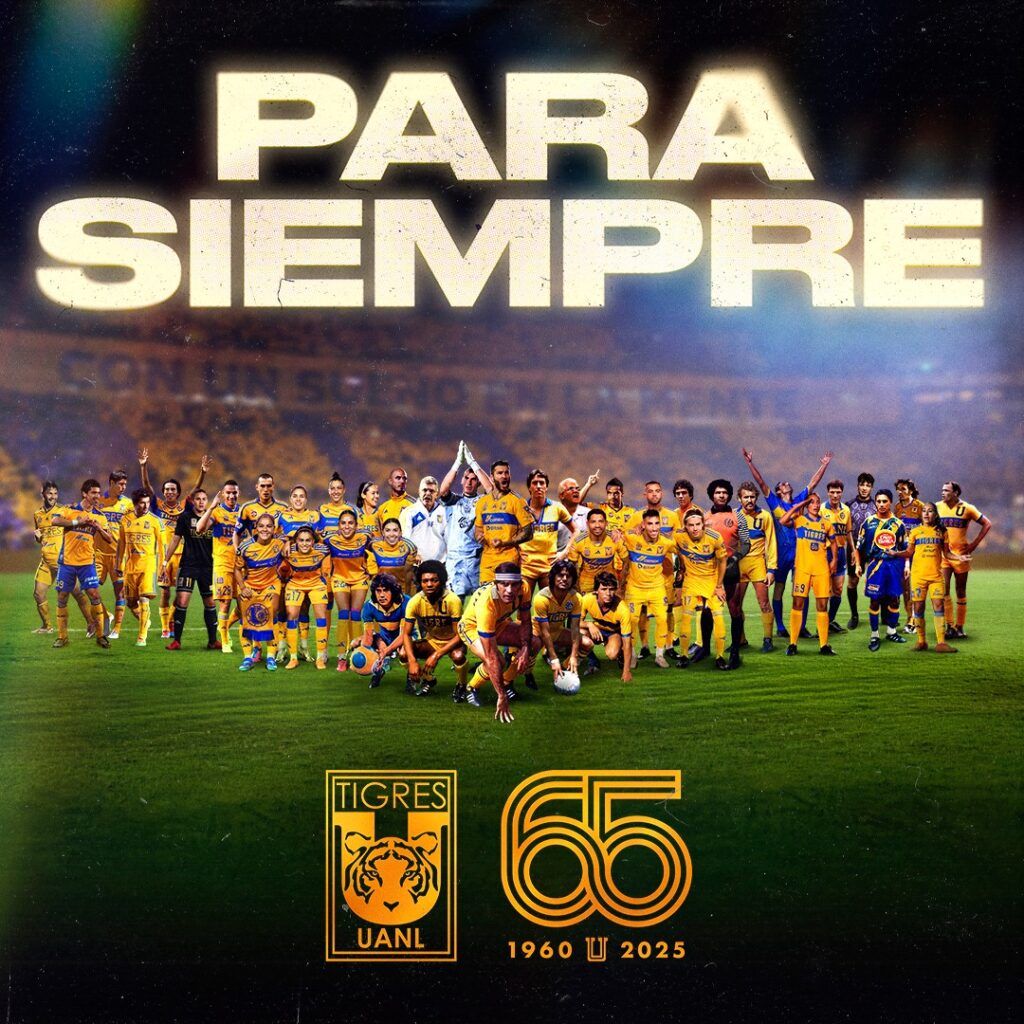 Tigres celebra 65 años de historia para siempre
