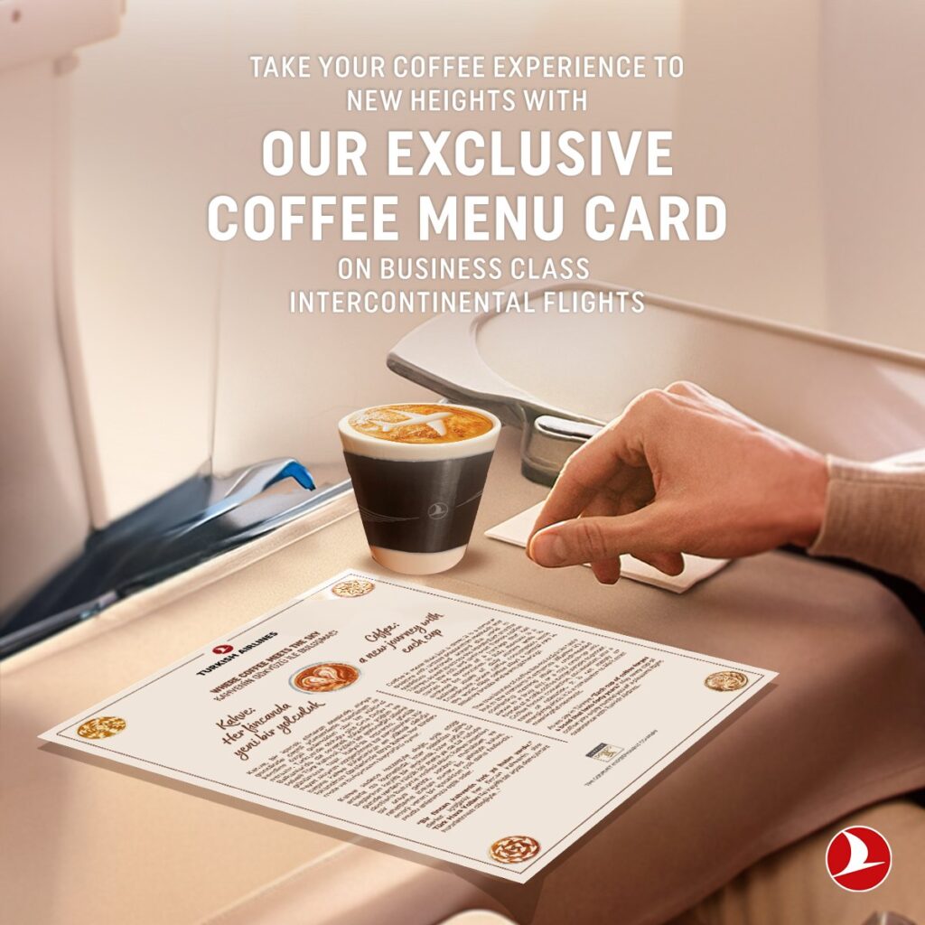Turkish Airlines celebra la cultura cafetera de Turquía