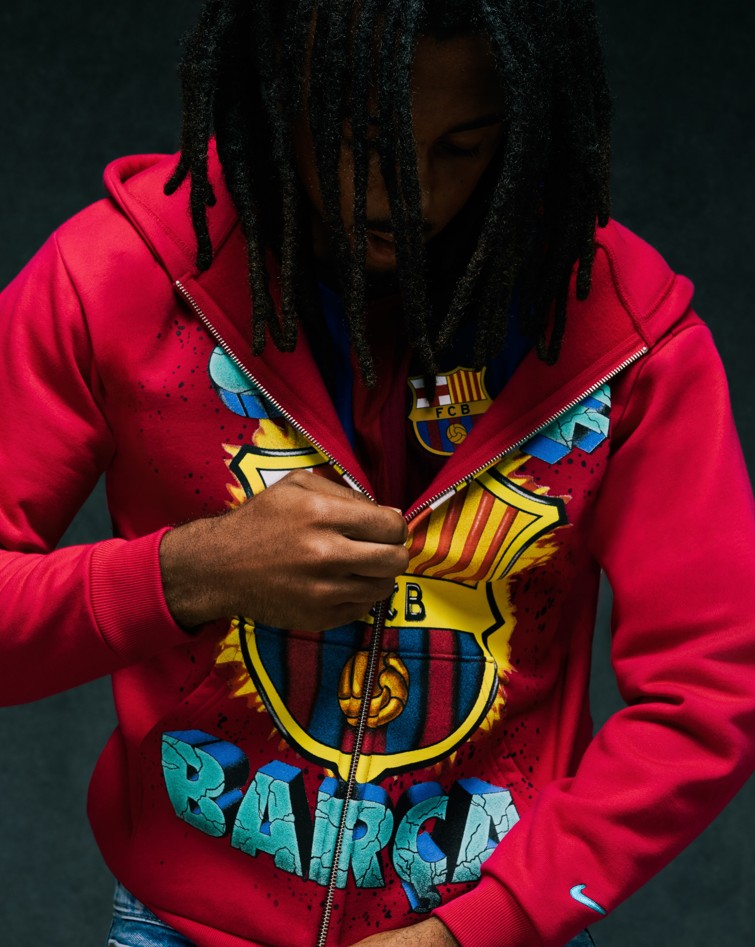 Tyler, The Creator lleva el universo de GOLF WANG al FC Barcelona