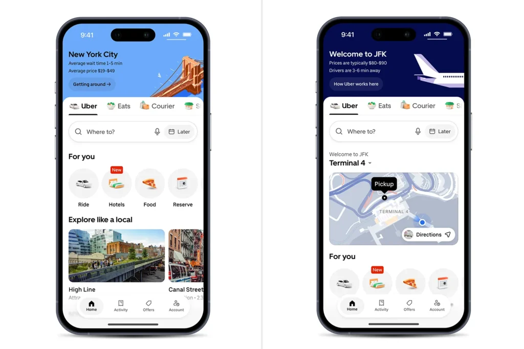 Uber presenta nuevas soluciones para moverte, pedir y viajar