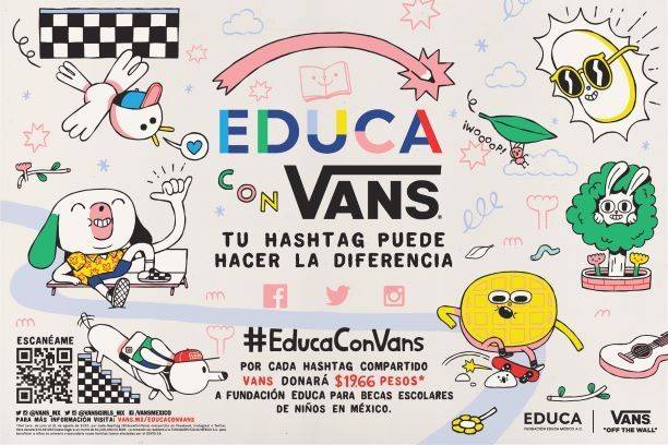#EducaConVans: Contra la deserción escolar
