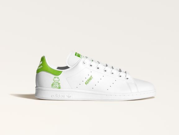Kermit All Over Print: sneakers sostenibles de adidas y Disney