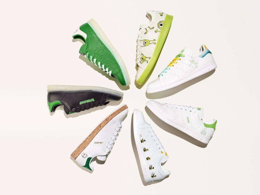 Kermit All Over Print: sneakers sostenibles de adidas y Disney