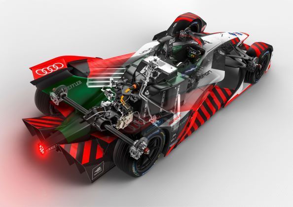 Audi presenta el e-tron FE07 para la Fórmula E
